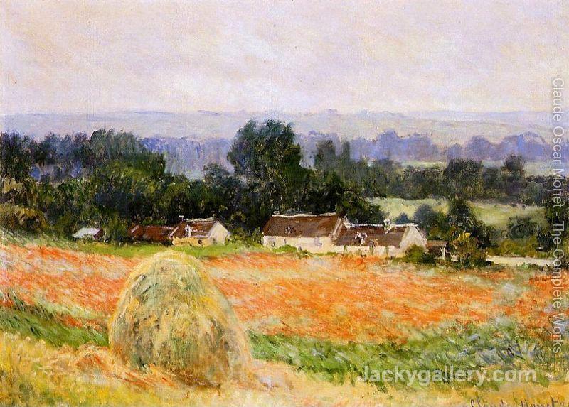 A Haystack by Claude Monet paintings reproduction